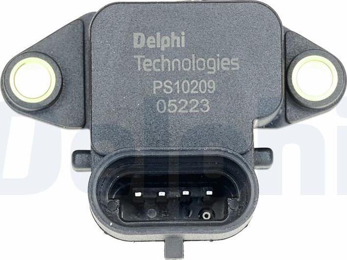Delphi PS10209 - Датчик абсолютного давления autosila-amz.com