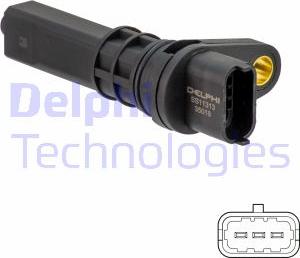 Delphi SS11313 - Датчик скорости, спидометр autosila-amz.com