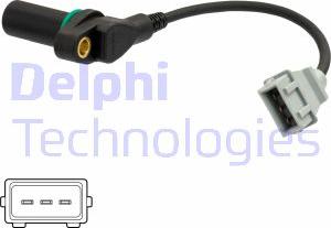 Delphi SS11252 - Датчик импульсов, коленвал autosila-amz.com