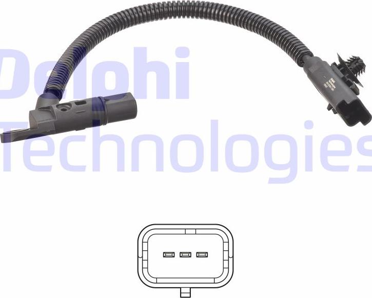 Delphi SS12293-12B1 - Датчик, положение распределительного вала autosila-amz.com