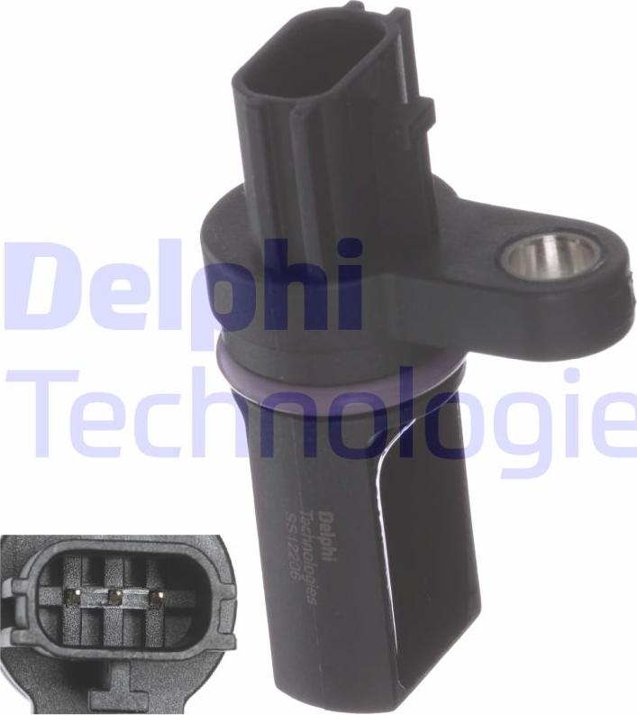 Delphi SS12206-11B1 - Датчик импульсов, коленвал autosila-amz.com