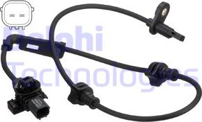 Delphi SS20606 - Датчик ABS, частота вращения колеса autosila-amz.com