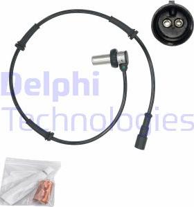 Delphi SS20636 - Датчик ABS, частота вращения колеса autosila-amz.com