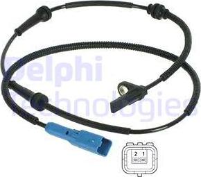 Delphi SS20133 - Датчик ABS, частота вращения колеса autosila-amz.com