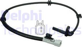 Delphi SS20361 - Датчик ABS, частота вращения колеса autosila-amz.com