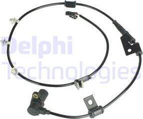 Delphi SS20257 - Датчик ABS, частота вращения колеса autosila-amz.com