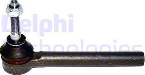 Delphi TA1987 - Наконечник рулевой тяги, шарнир autosila-amz.com
