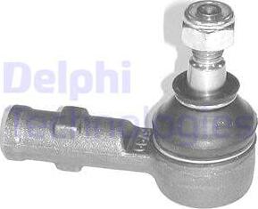 Delphi TA1592 - Наконечник рулевой тяги, шарнир autosila-amz.com