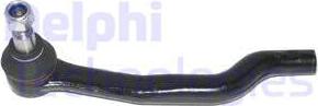 Delphi TA1750 - Наконечник рулевой тяги, шарнир autosila-amz.com