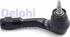 Delphi TA3453 - Наконечник рулевой тяги, шарнир autosila-amz.com