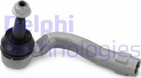 Delphi TA3424 - Наконечник рулевой тяги, шарнир autosila-amz.com