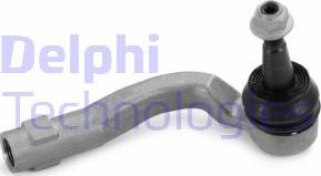Delphi TA3425 - Наконечник рулевой тяги, шарнир autosila-amz.com