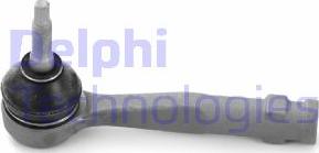 Delphi TA3428 - Наконечник рулевой тяги, шарнир autosila-amz.com