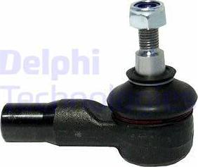 Delphi TA2058 - Наконечник рулевой тяги, шарнир autosila-amz.com