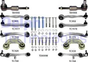 Delphi TC1400KIT-11B1 - Подвеска колеса, комплект autosila-amz.com