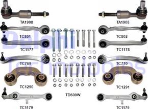 Delphi TC1500KIT-11B1 - Подвеска колеса, комплект autosila-amz.com