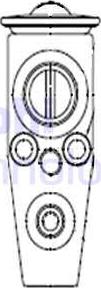 Delphi TSP0585120 - Расширительный клапан, кондиционер autosila-amz.com