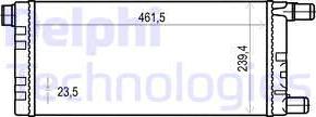 Delphi TSP0524015 - Радиатор, охлаждение двигателя autosila-amz.com