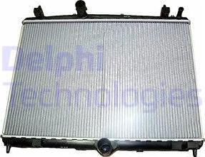 Delphi TSP0524028 - Радиатор, охлаждение двигателя autosila-amz.com
