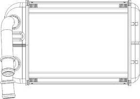 Delphi TSP0525538 - Теплообменник, отопление салона autosila-amz.com