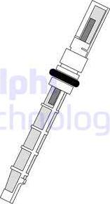 Delphi TSP0695190 - Расширительный клапан, кондиционер autosila-amz.com