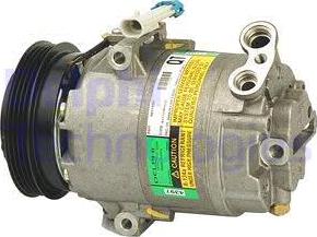 Delphi TSP0155026 - Компрессор кондиционера autosila-amz.com