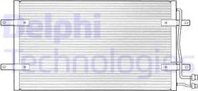 Delphi TSP0225471 - Конденсатор кондиционера autosila-amz.com