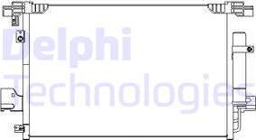 Delphi TSP0225648 - Конденсатор кондиционера autosila-amz.com