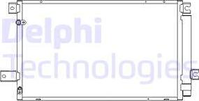 Delphi TSP0225658 - Конденсатор кондиционера autosila-amz.com