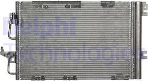Delphi TSP0225668 - Конденсатор кондиционера autosila-amz.com
