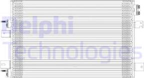 Delphi TSP0225601 - Конденсатор кондиционера autosila-amz.com