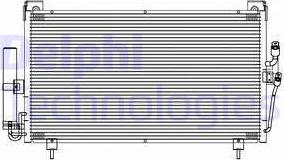 Delphi TSP0225614 - Конденсатор кондиционера autosila-amz.com