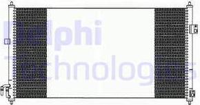 Delphi TSP0225615 - Конденсатор кондиционера autosila-amz.com