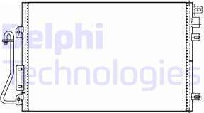 Delphi TSP0225635 - Конденсатор кондиционера autosila-amz.com