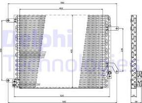 Delphi TSP0225190 - Конденсатор кондиционера autosila-amz.com