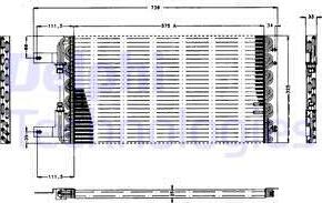 Delphi TSP0225168 - Конденсатор кондиционера autosila-amz.com