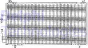 Delphi TSP0225130 - Конденсатор кондиционера autosila-amz.com