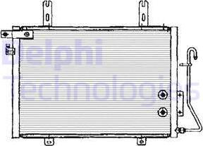 Delphi TSP0225133 - Конденсатор кондиционера autosila-amz.com