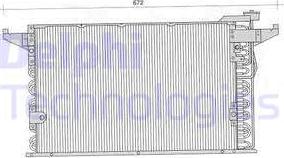 Delphi TSP0225235 - Конденсатор кондиционера autosila-amz.com