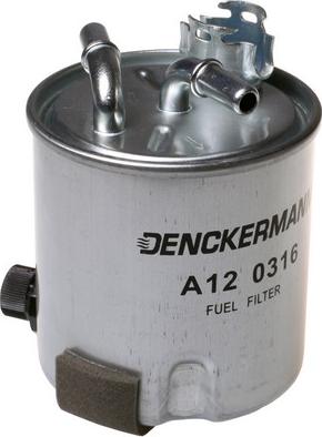 Denckermann A120316 - Топливный фильтр autosila-amz.com