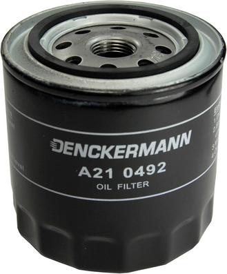 Denckermann A210492 - Масляный фильтр autosila-amz.com
