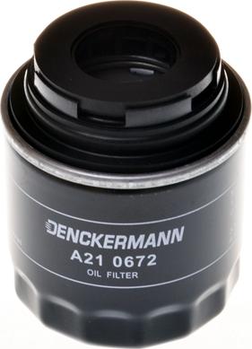 Denckermann A210672 - Масляный фильтр autosila-amz.com