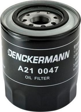 Denckermann A210047 - Масляный фильтр autosila-amz.com