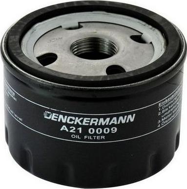Denckermann A210009 - Масляный фильтр autosila-amz.com