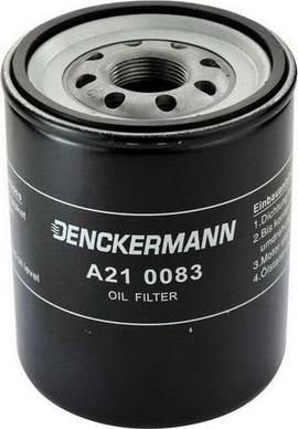 Denckermann A210083 - Масляный фильтр autosila-amz.com