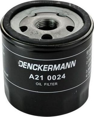 Denckermann A210024 - Масляный фильтр autosila-amz.com