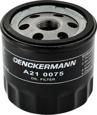 Denckermann A210075 - Масляный фильтр autosila-amz.com