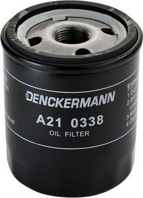 Denckermann A210338 - Масляный фильтр autosila-amz.com