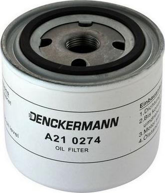 Denckermann A210274 - Масляный фильтр autosila-amz.com