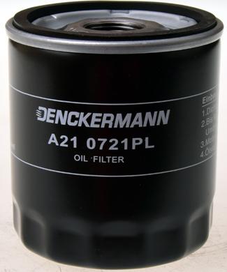 Denckermann A210721PL - Масляный фильтр autosila-amz.com